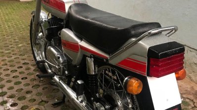 1987 Yezdi 350 Twin By R Deena Left Rear Quarter
