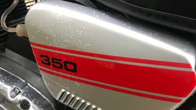 1987 Yezdi 350 Twin By R Deena Side Panel