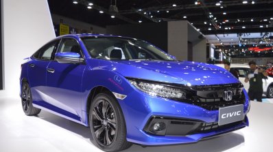 2019 Honda Civic Facelift Front Three Quarters Rig