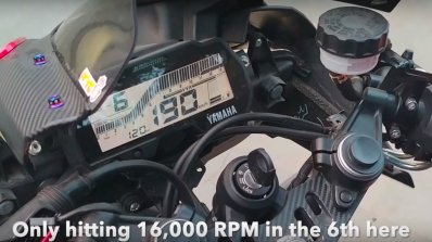 Yamaha R15 V3 Hits 190 Kph At 16000 Rpm