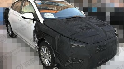 2020 Hyundai Verna Yuena Facelift Front Three Quar
