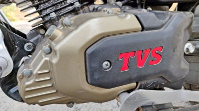 Tvs Radeon Road Test Review Detail Shots Engine Le