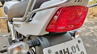 Tvs Radeon Road Test Review Detail Shots Tail Ligh