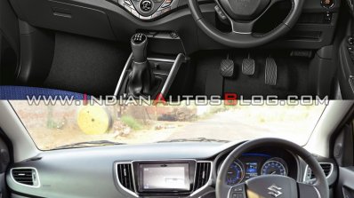 2019 Maruti Baleno Vs 2016 Maruti Baleno Interior