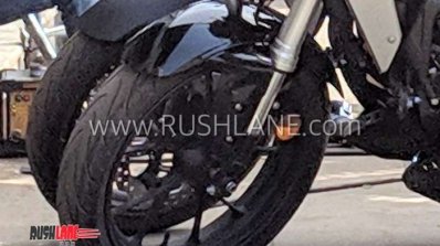 Honda Cb300r Spotted In India Front Wheel