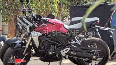 Honda Cb300r Spotted In India Left Side