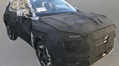 Hyundai Styx Hyundai Qxi Front Three Quarters Spy