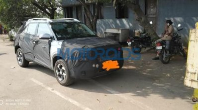 Hyundai Styx Hyundai Qxi Front Three Quarters Spy