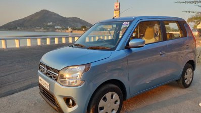 2019 Maruti Wagon R Review Images Front Three Quar