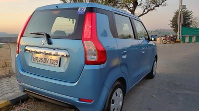 2019 Maruti Wagon R Review Images Rear Three Quart