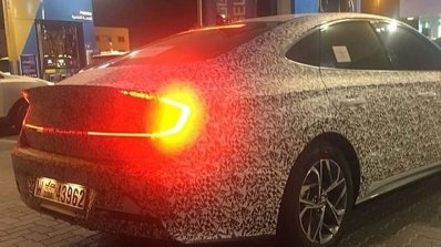 2020 Hyundai Sonata Tail Lights Spy Shot