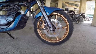 Kawasaki Bajaj Caliber 115 Scrambler Front Disc