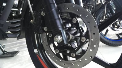 Bajaj Pulsar 180f At Dealership Front Brake