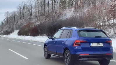 Eu Spec Mqb A0 Skoda Kamiq Rear Three Quarters Spy