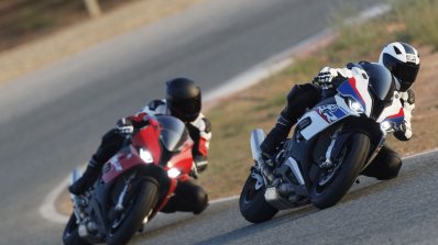 2019 Bmw S1000rr Riding Shot Cornering