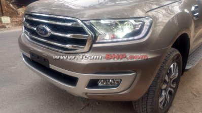 2019 Ford Endeavour Facelift Front Fascia