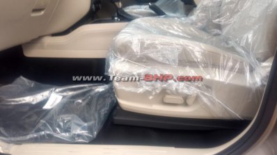 2019 Ford Endeavour Facelift Front Passenger Seat