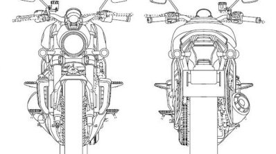Harley Davidson Streetfighter Patent Images Front
