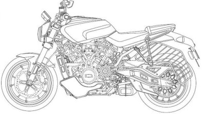 Harley Davidson Streetfighter Patent Images Left S