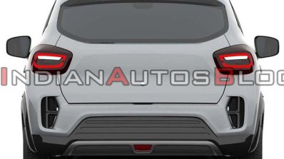 Renault Kwid Ev Rear