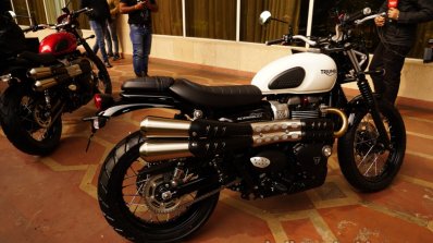 2019 Triumph Street Scrambler India Launch Right R
