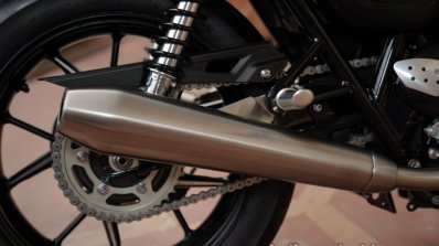 2019 Triumph Street Twin India Launch Exhaust