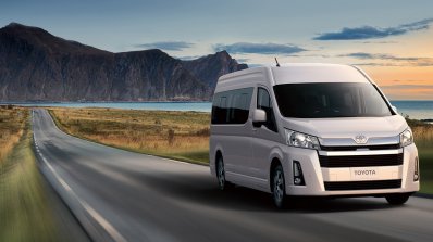 2019 Toyota Hiace Front Three Quarters