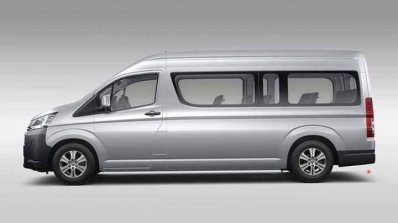 2019 Toyota Hiace Profile Leaked Image