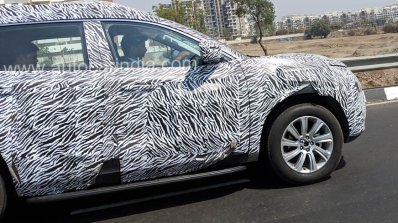 Tata H7x Right Side Spy Shot