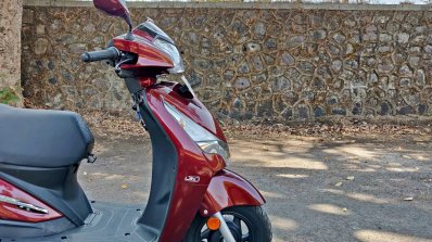 Hero Destini 125 Road Test Review Detail Shots Fro