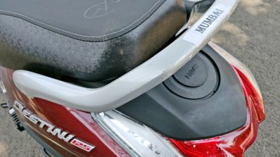 Hero Destini 125 Road Test Review Detail Shots Pil