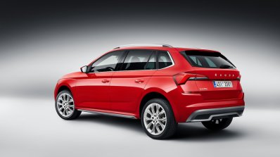 Eu Spec Skoda Kamiq Rear Three Quarters Left Side