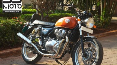 Royal Enfield Interceptor 650 2 In 1 Exhaust Front