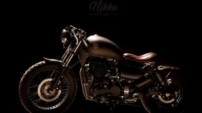 Royal Enfield Thunderbird 500 Bobber Modified Left
