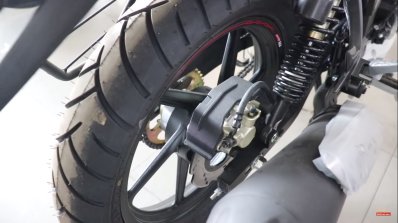 Tvs Apache Rtr 160 Abs Reaches Dealership Rear Dis