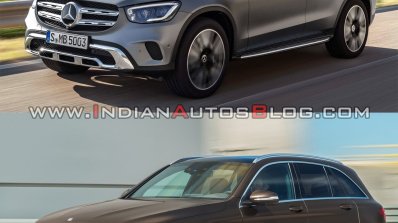 2019 Mercedes Glc Vs 2015 Mercedes Glc Front Three