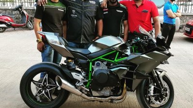 India&rsquo;s first and only Ninja H2R delivered