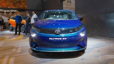 Tata Altroz Ev Front At 2019 Geneva Motor Show