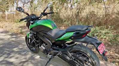 2019 Bajaj Dominar 400 Review Still Shots Left Rea