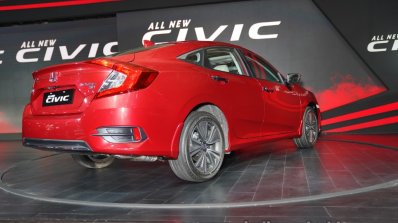 2019 Honda Civic Rear Three Quarters Right Side