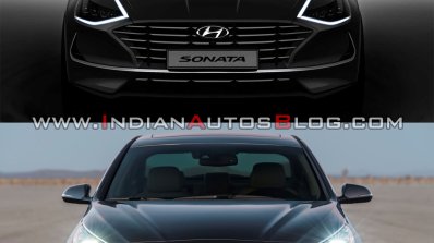 2019 Hyundai Sonata Vs 2017 Hyundai Sonata Front