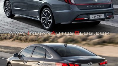 2019 Hyundai Sonata Vs 2017 Hyundai Sonata Rear Th