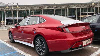 2019 Hyundai Sonata Rear Three Quarters