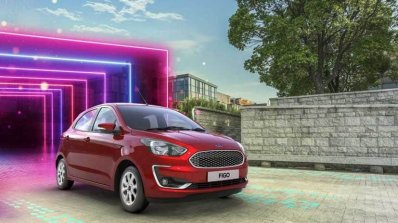 2019 Ford Figo Facelift Image Front Three Quarters