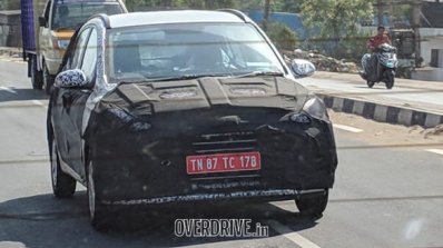 2019 Hyundai Grand I10 Front Three Quarters Spy Sh
