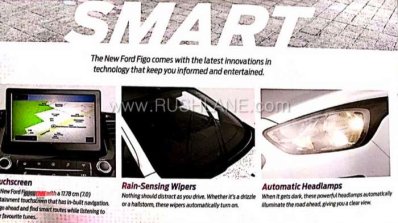 2019 Ford Figo Facelift New Features Leaked Image