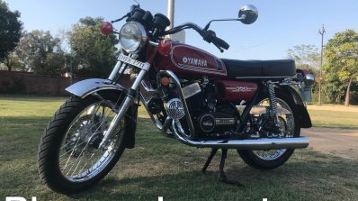 1986 Yamaha Rd350 Restored By Bluesmoke Customs Le
