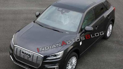 Audi Q2l E Tron Front Three Quarters Top View