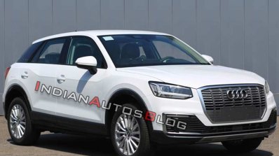 Audi Q2l E Tron White Front Three Quarters