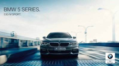 Bmw 530i M Sport Brochure Image Front